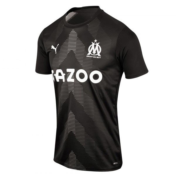 Tailandia Camiseta Marsella Primera Equipación Portero 2022/2023 Negro